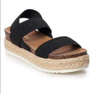 Steve Madden trendy platform sandals⚡️⚡️